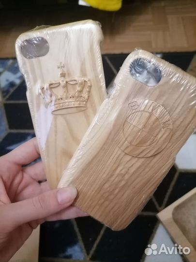 Чехол на iPhone 7 деревянный