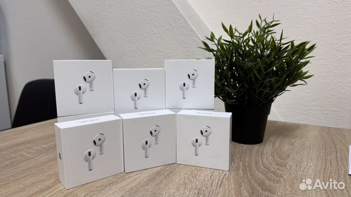 Airpods 4 с шумоподавлением