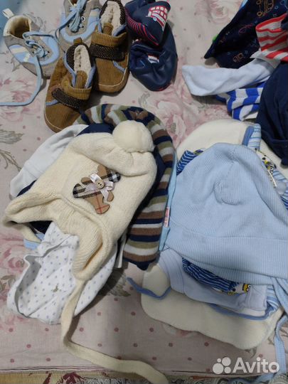 Детские вещи пакетом для мальчика от 6-12 месяцев
