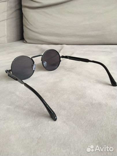 Очки круглые солнцезащитные