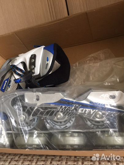 Новые раздвижные ролики -коньки 2 в 1 maxcity