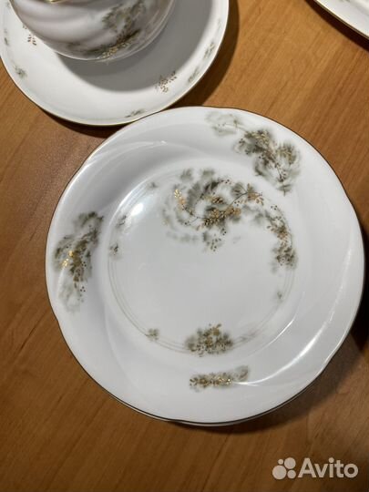 Остатки столового сервиза ГДР Freiberger Porzellan