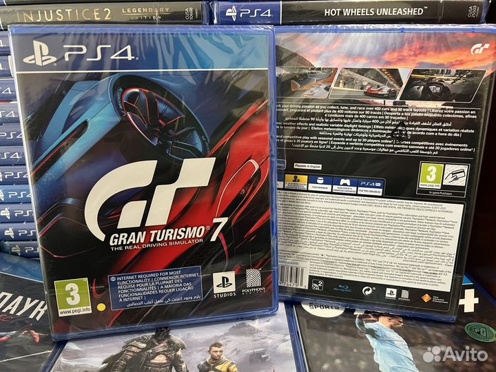 Диск Gran Turismo 7 PS4 (Новая, Русские субтитры)