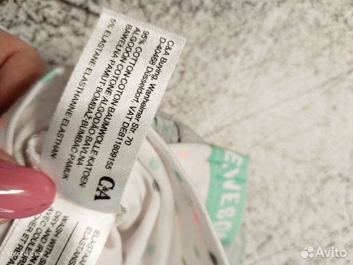 Нижнее бельё С&А (трусы 2 шт), 134-140