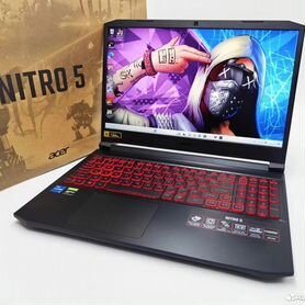 Acer nitro core i5 10300H 12Gb DDR4 GTX 1650Ti SSD