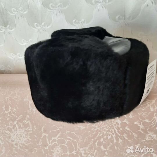 Мужская шапка-ушанка (р. 58)