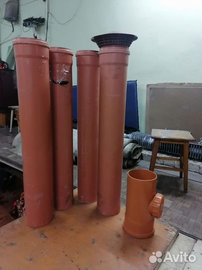 Продаются трубы пластиковые для вытяжки