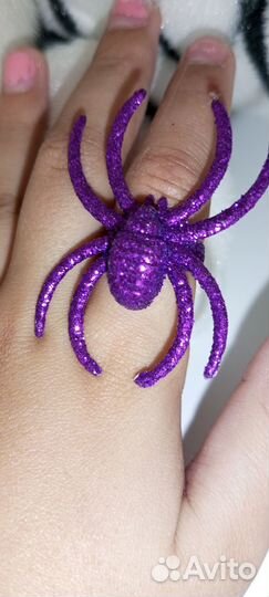 Кольцо паук