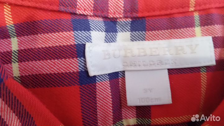 Рубашка детская для мальчиков 100 см