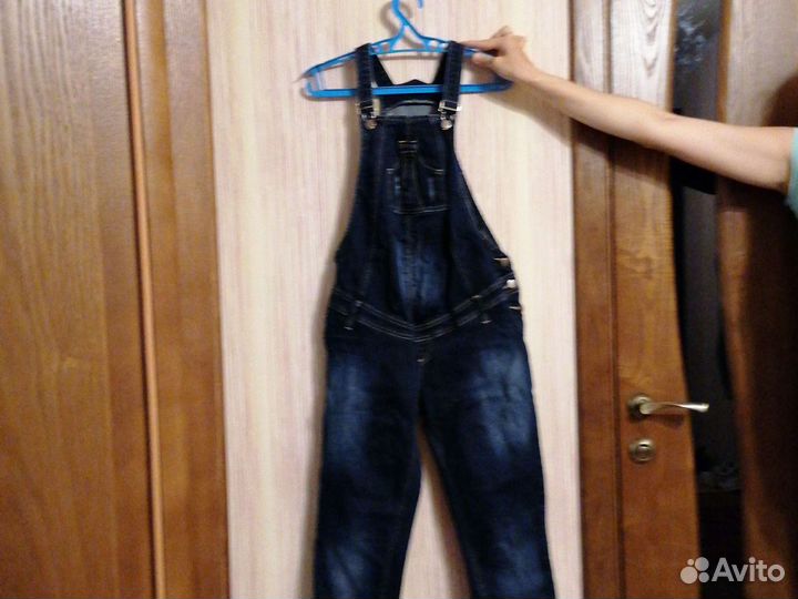 Джинсовый Комбинезон для беременных