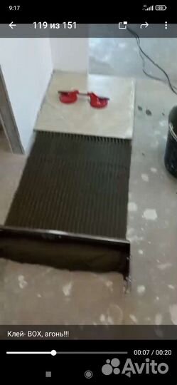 Укладка плитки, стяжка, штукатурка