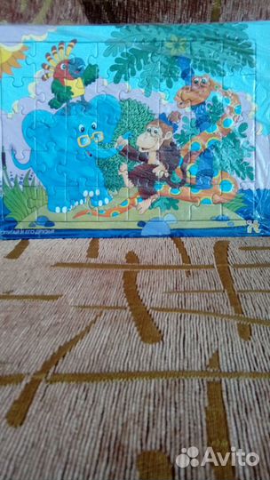 Пазлы в рамке