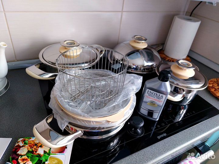 Посуда для приготовления. Кастрюли, сковорода