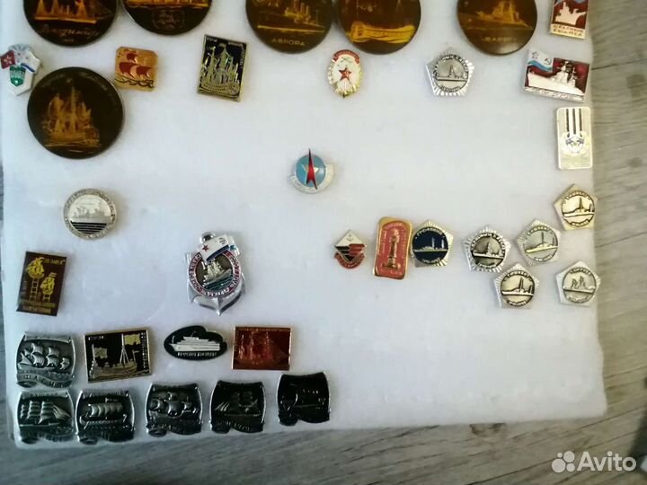 Значки СССР корабли