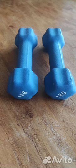 Скакалка со счетом / Гантели 1 кг