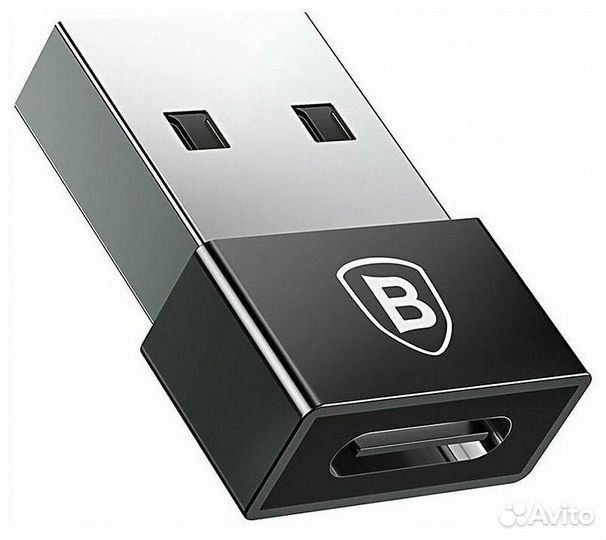 Адаптер Baseus Exquisite USB Type-C - USB 2.4A