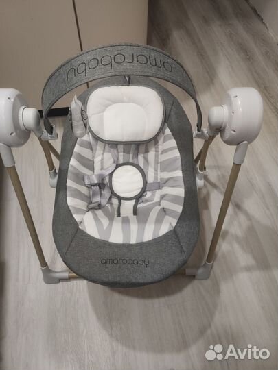 Детские электронные качели amarobaby