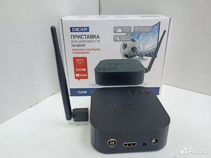 Новая Тв Приставка Dexp HD 8835P