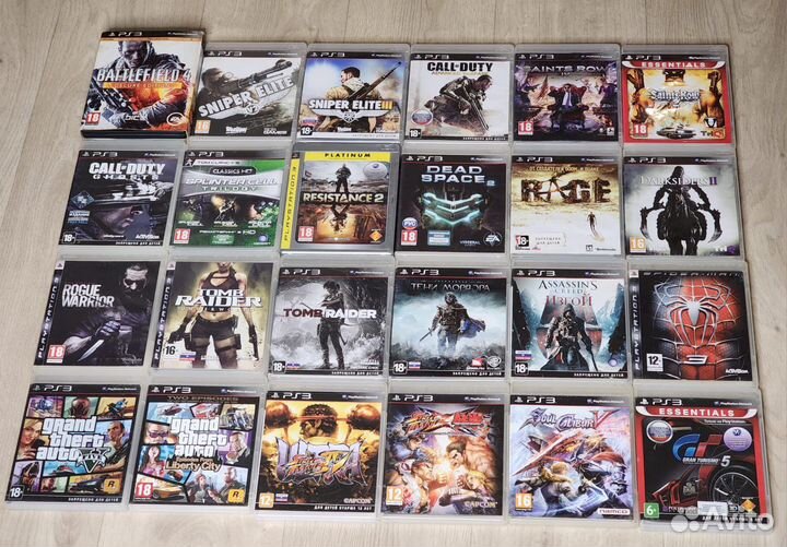 Игры диски для ps3