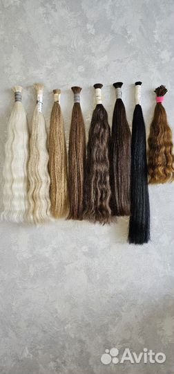 Волосы натуральные