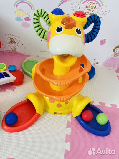 Развивающие игрушки fisher price, elc, baby go