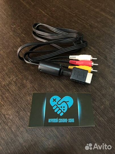 Кабель AV для Playstation 2 RCA Тюльпаны PS2 PS3