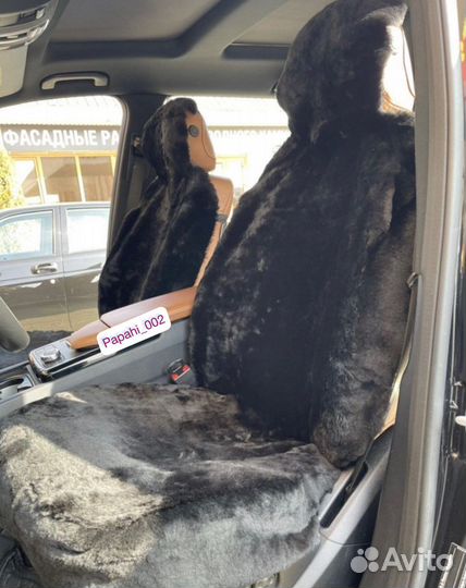 Меховые чехлы на сиденья