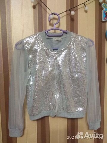 Блузка бомбер на девочку