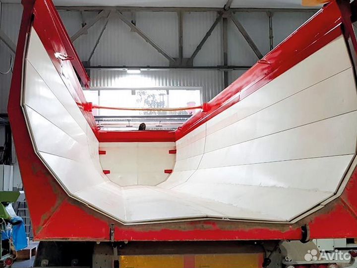 Футировка полимерами ковша кузова