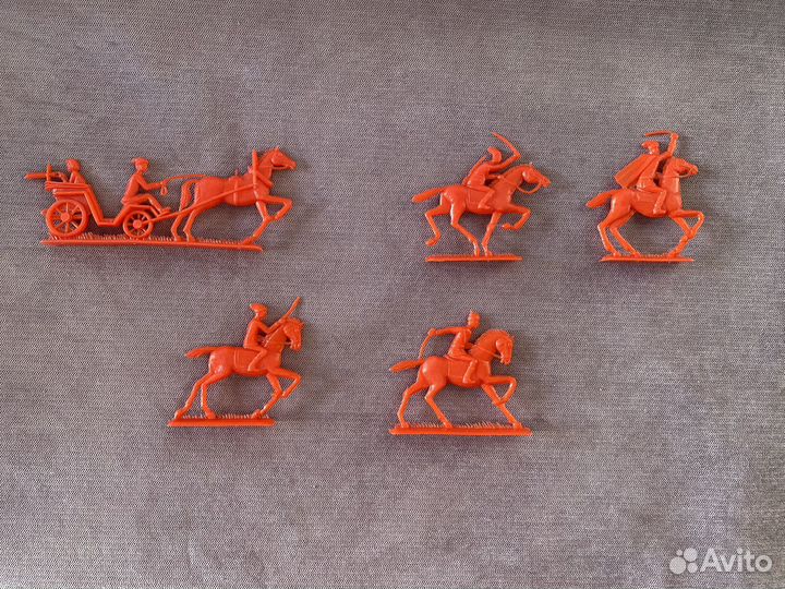 Игрушки СССР солдатики