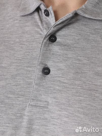 Поло однотонное Canali