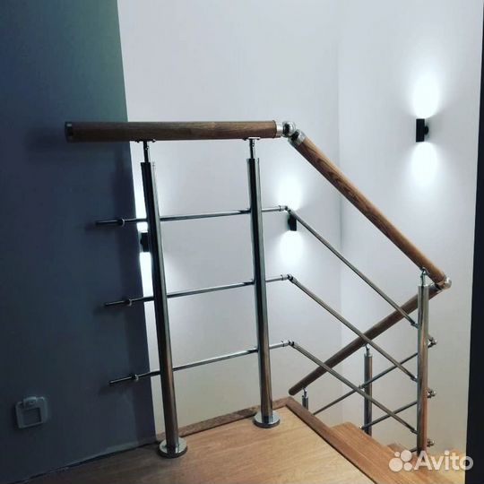 Боковые перила для лестниц