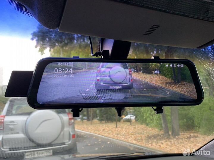 Видеорегистратор зеркало 10 дюймов сенсорный
