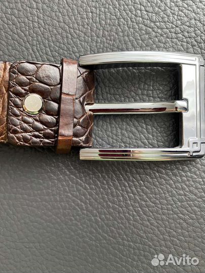 Ремень мужской из крокодила
