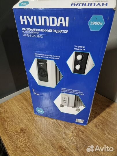 Новый масляный радиатор Hyundai H-HO8-07-UI843