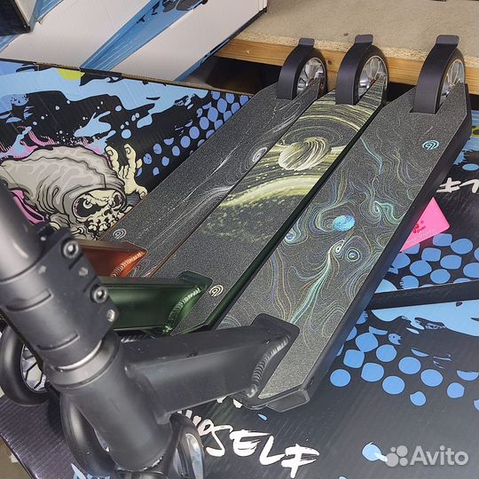 Самокат Трюковой leader 120мм оптом