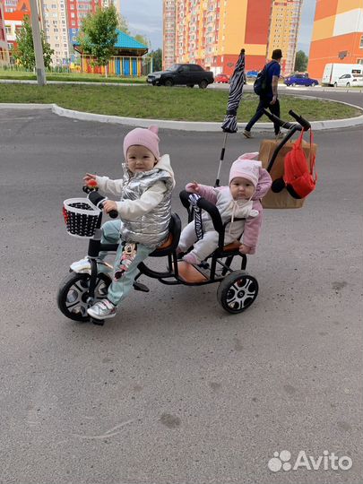 Велосипед для двоих детский