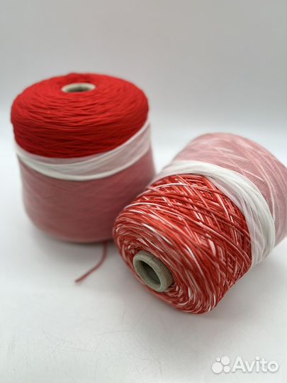 Пряжа на бобинах Италия