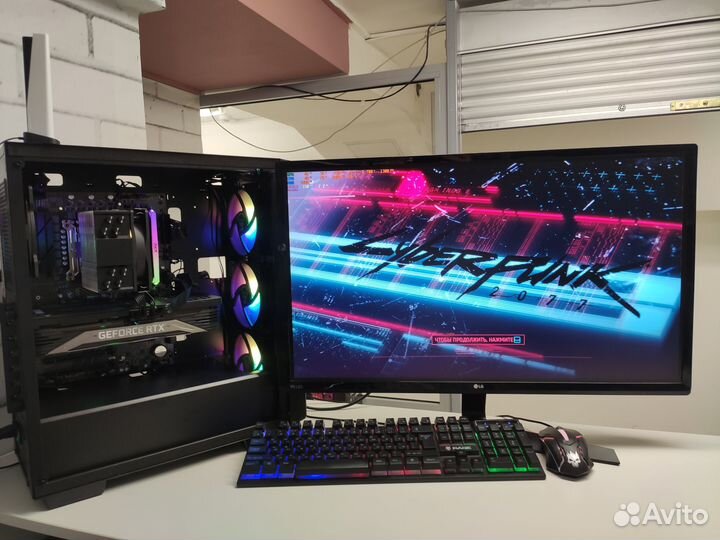 Новый топовый игровой компьютер в сборе