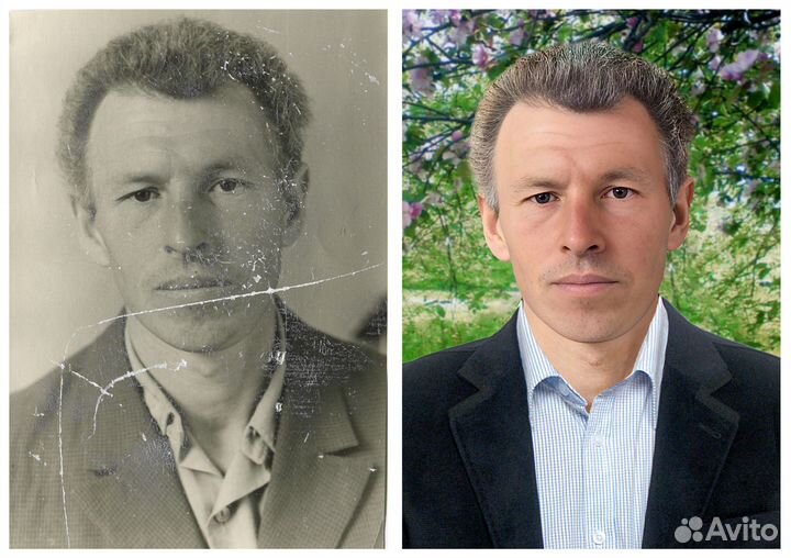 Реставрация и восстановление фотографий /ретушь