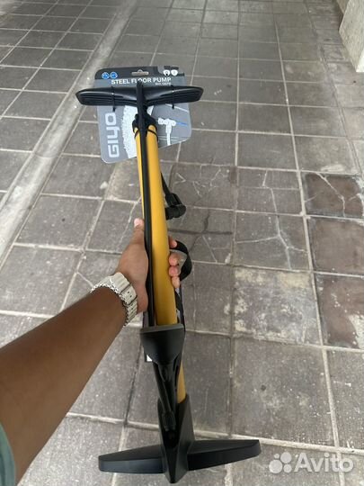 Насос для велосипеда ножной