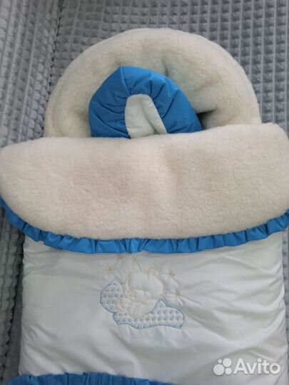 Детский зимний конверт