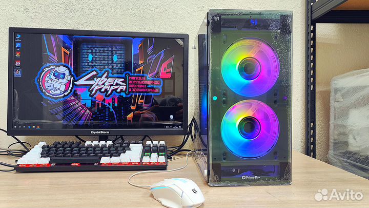 Игровой пк Intel 12 ядер / RX 580 8Gb/ SSD 240Gb