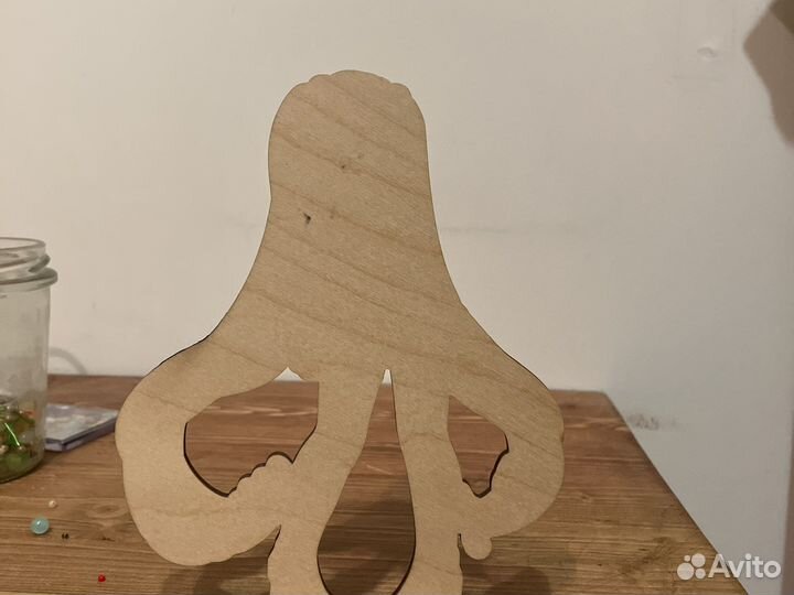 Статуэтка деревянная Хатсуне Мику 15.5см