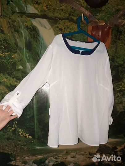 Блузка для девочки школьная