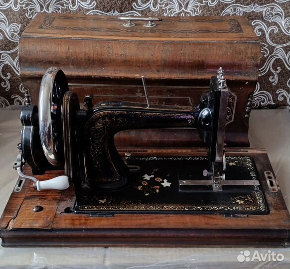 Антикварная швейная машина Winselmann nahmaschine