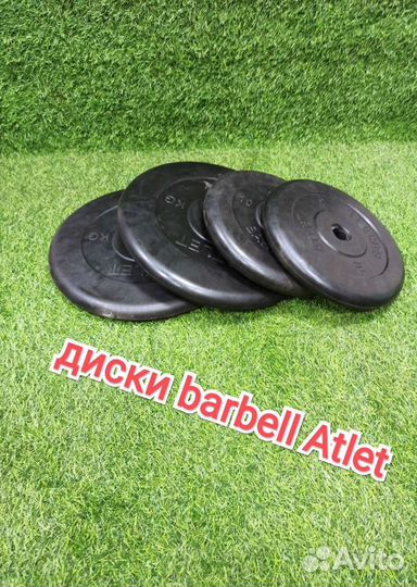 Набор блинов (2 по 10кг, 2 по 15кг)