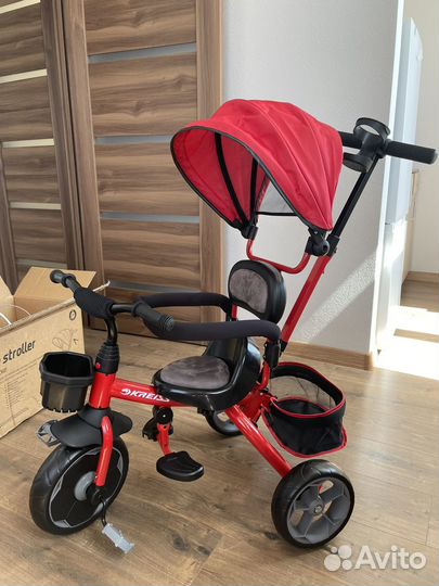 Велосипед коляска новый