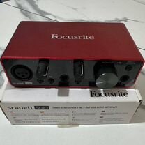 Звуковая карта Focusrite Scarlett Solo (3rd Gen)