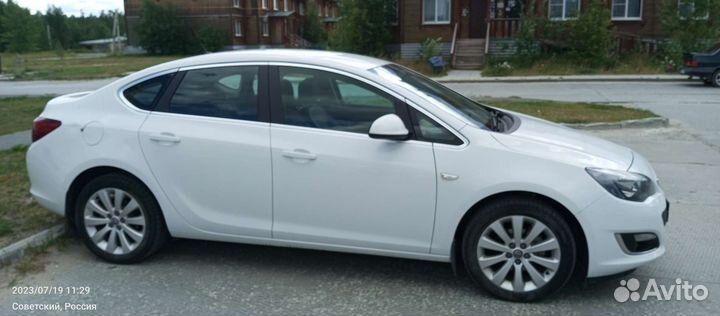 Opel Astra 1.6 МТ, 2014, 87 500 км